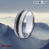 Bague Tungstène Acier Apollon homme