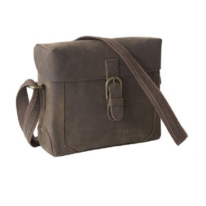 Sac bandoulière - caméra Bag KASZER collection Kansas marron naturel foncé 20047