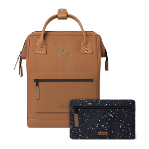 Sac à dos Cabaïa Adventurer + 2 poches, Turin, Medium en Nylon 900D