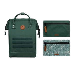 Sac à dos Cabaïa Adventurer + 2 poches, Montreal, Medium en Nylon 900D recyclé