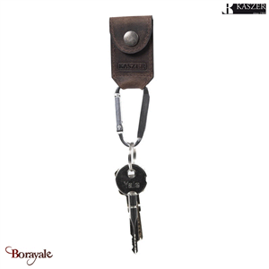 Porte clés Kaszer collection Oregon en cuir de vachette 592004-C6