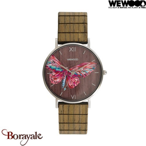 Montre en bois WEWOOD AURORA Tropical Nut 70235-741