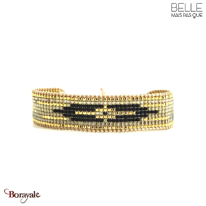 Bracelet Belle mais pas que, Collection: Precious Black B-1719-PB