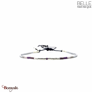 Bracelet Belle mais pas que, Collection: Violette de parme B-2032-PARM