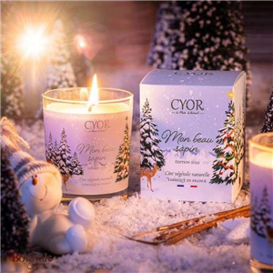Bougie Parfumée CYOR Mon beau Sapin : Made in France