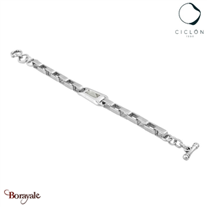Bracelet Ciclon 1998 Esclava métal plaqué argent 925° CI231103-66-0