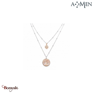 Collier Collection : Arbre de Vie, Argent Amen Bijoux CL2AL1