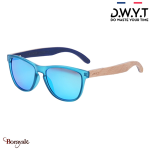 Lunette de soleil Bambou naturel, Collection: Limbo DWYT Transparent