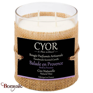 Grande Bougie Parfumée CYOR Balade en Provence: Made in France