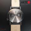 Montre AKTEO Art - Musique Guitare rouge 42 mm noire ronde AMu59