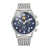 Montre Coffret Edition Spéciale Big Nine Cadran Bleu Bracelet nato BBR et milana