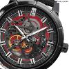 Montre PIERRE LANNIER Collection AUTOMATIQUE noir cuir  Homme