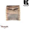 Poche ceinture Kaszer Oregon en cuir de vachette pleine fleur marron naturel
