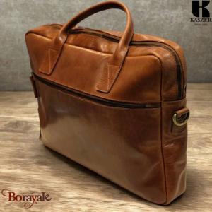 Sac business KASZER collection Rhodes Cognac foncé 9462-C6