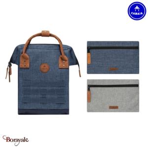 Sac à dos Cabaïa Adventurer + 2 poches, Paris, Mini en Nylon 900D