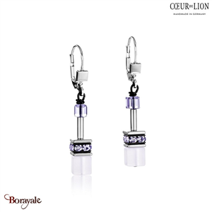 Nuance: 1542, Boucles d'oreilles Géo cubes par Cœur de Lion