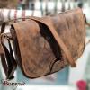 Sac bandoulière kaszer collection wyoming en cuir de vachette pleine fleur brut