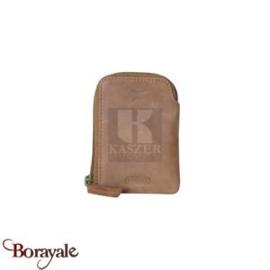 Porte monnaie Kaszer collection Oregon en cuir de vachette brut 501104-MC6