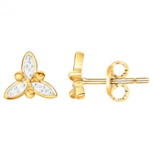 Boucles d'oreilles, Gemstar Brand Femme, collection Borayale plaqué Or