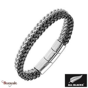 Bracelet Acier  All Blacks acier