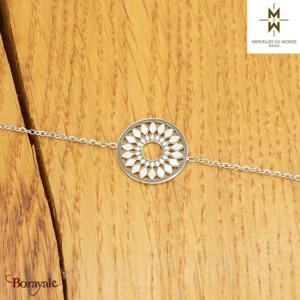 Bracelet en acier Merveilles du monde