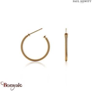 Boucles d'oreilles PAUL HEWITT collection Anchor PH-ER-ROH-G