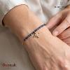 Bracelet ANTHAREA Pierre Lannier BJ25A5261 acier poli de couleur or