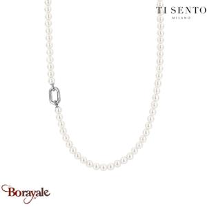 Collier TI Sento Perles femme 34050PW-45