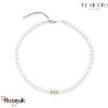 Collier TI Sento Perles femme 34112YP-42