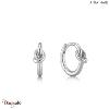 Forget Me Knot, Boucles d'oreilles Argent plaqué rhodium ANIA-HAIE E029-04H