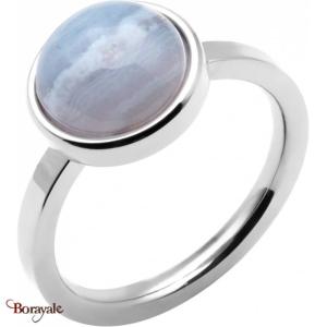 Bague agate blue lace, Collection: Cabochon YOLA Taille 56