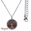 Collier œil de tigre Collection Arbre de vie YOLA NATURE