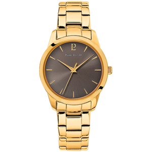 Montre PIERRE LANNIER Collection ROXANNE Doré Cadran Gris Bracelet Acier Doré Qu