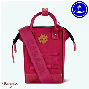 Sac Bandoulière Cabaïa Riga Pour nano en Polyester tressé