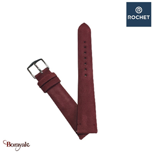 Bracelet Rochet France Megève 16 mm couleur : bordeaux 3781607XSA