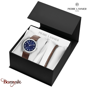 Montre Pierre Lannier Coffret AVIATEUR 260G164 Homme quartz 379F164