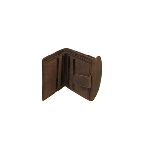 Porte cartes - monnaie Kaszer collection Oregon en cuir de vachette brut 520204-