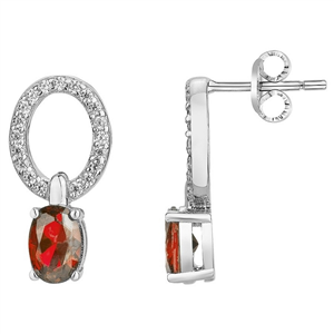 Boucles d'oreilles, Gemstar Brand Femme, collection Borayale argent 925