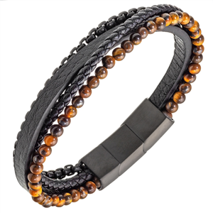 Bracelet All Blacks bijoux Homme acier 682297