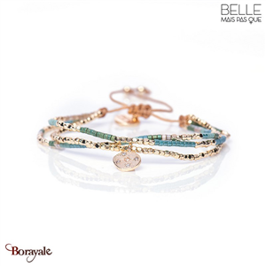 Bracelet -Belle mais pas que- collection Golden Pistachio B-1532-PISTA