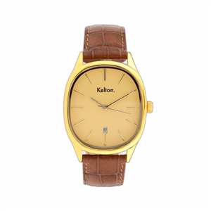 Montre KELTON Grande colorama or quartz Homme 9124332