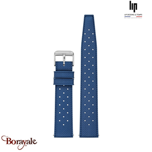 Bracelet de montre Lip Tropic bleu marine 18 mm 675458