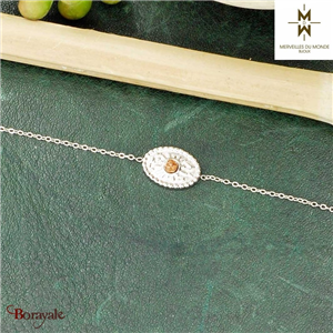 Bracelet en Acier Merveilles du monde