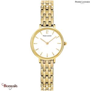 Montre PIERRE LANNIER Collection NOVA doré métal  Femme
