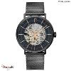 Montre PIERRE LANNIER Collection AUTOMATIQUE GAIUS noir milanais noir Homme