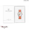 Montre PIERRE LANNIER Collection EOLIA argenté cuir Femme