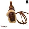 Sac à Main KASZER collection Wyoming Fourrure S Marron naturel clair 20403-C6