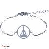 Bracelet Yola Nature Bouddha Acier poli IG-392