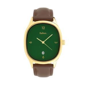Montre KELTON Grande colorama menthe choco quartz Unisexe 9124942