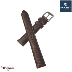 Bracelet Rochet France Danielli 18 mm de couleur : vison 3321803A
